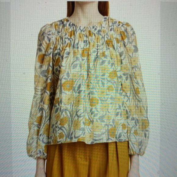 Rebecca Taylor Daph Fleur Blouse - Picture 2 of 13